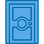 Porte avec panneau de decoration